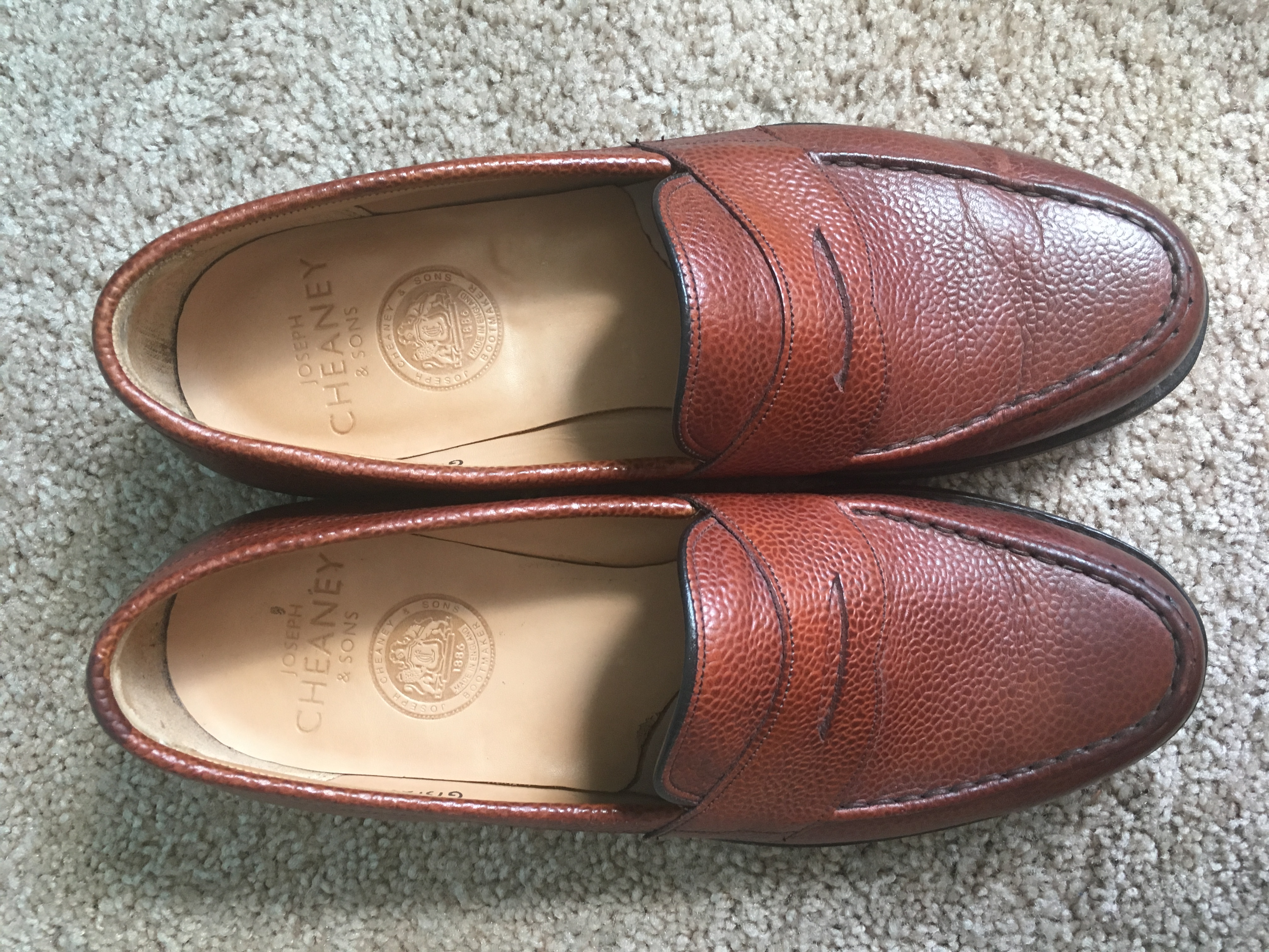 joseph cheaney loafers
